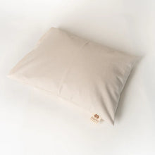 100% Organic Cotton filled Pillow with Cotton Cover - Made in the USA, Queen/Standard Size Regular Loft Pillow, Pike's Brand