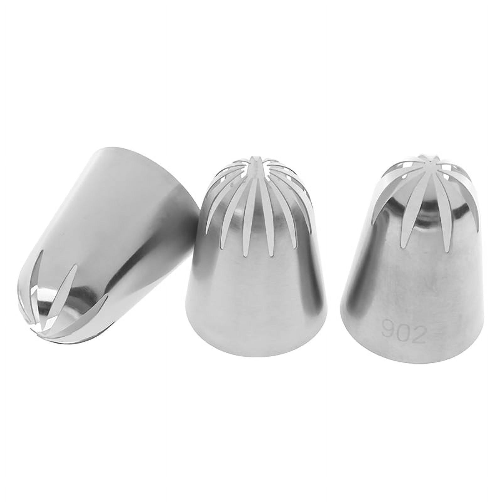 3pcs Large Russian Icing Piping Tips Set Cream Nozzles DIY Dessert Pastry Tips