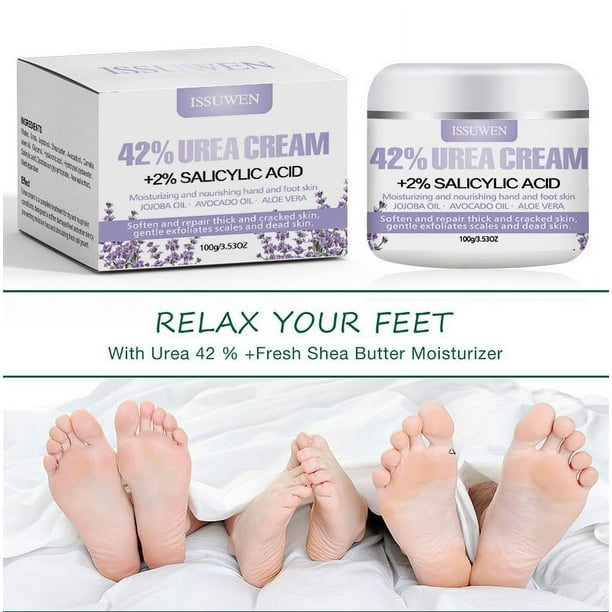 Fiudx Crema de Urea, Hidratante Intensiva para Manos, Tratamiento de Pies de Rápida Absorción, Alivia La Piel Seca y Agrietada, Uso Diario para Todo Tipo de Afecciones, Ideal para El Alivio Invernal,
