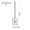 thumbnail image 2 of Silicone Toilet Brush with Toilet Brush Holder Creative Cleaning Brush Set, 2 of 5