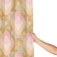 thumbnail image 4 of Polyester Fiber Shower Curtain, Fantasy Cloud Geometry Shower Curtain, Metal Buckled Eye Waterproof Shower Curtain, Can Be Washed-72x72in, 4 of 8