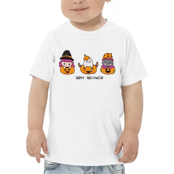 Happy Halloween Pumpkin Pals. T-Shirt Toddler -Image by Shutterstock, 3 Toddler