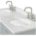 thumbnail image 7 of Ariel D061dcw2ovo Kensington 61" Free Standing Double Oval Basin Vanity Set - White, 7 of 7