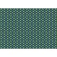 thumbnail image 1 of Ahgly Company Machine Washable Indoor Rectangle Transitional Deep Teal Green Area Rugs, 8' x 12', 1 of 7