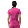 thumbnail image 2 of Adar Pro Scrubs for Women - Tailored Peplum Scrub Top, 2 of 7