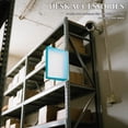 thumbnail image 4 of Organizador de referencia de pared: Carpeta de sobremesa plegable, expositor de menús de pared, expositor de catálogos de metal y PVC para oficina, taller, color verde, 4 of 8