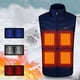 thumbnail image 1 of Chaquetas con calefacción Cuello alto Eléctrico Estilo casual Hombres para acampar (4XL) Azul Chaquetas con calefacción eléctrica, 1 of 6