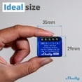 thumbnail image 2 of Shelly 1 Mini Gen3 | WiFi & Bluetooth Smart Switch Relay 1 Channel 8A | Home Automation | Compatible with Alexa & Google Home | iOS Android App | No Hub Required | Dry Contacts, 2 of 4