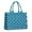 Blue Dachshunds Dog, variant on Large Capacity Tote Bag,Dachshund and Flower Handbag Fashion Luxury Tote Bag,15.7"x13"x 5.1" Inches,Laptop Compatible