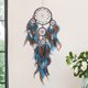thumbnail image 5 of Xihbxyly Colgante Turquesa, Atrapasueños de Pared, Decoración con Campanillas de Viento de Plumas, Un Toque Tranquilo para El Hogar, Ideal para Dormitorio, Sala de Estar o Balcón, Un Regalo Ideal., 5 of 7