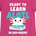 thumbnail image 3 of Instant Message - Learn Alotl In 2nd Grade - Toddler & Youth Girls Short Sleeve Graphic T-Shirt, 3 of 6