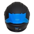 thumbnail image 3 of Casco Cerrado Certificado Talla XL Moto Shaft Negro Azul Mate, 3 of 3