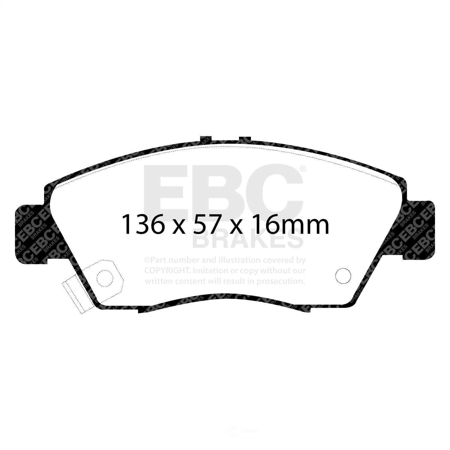 UD621/ EBC OE Brake Pads