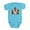 Turquoise, variant on CafePress - G.I. Joe Cobra Commander - Cute Infant Bodysuit Baby Romper - Size Newborn - 24 Months