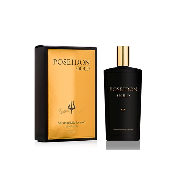 Instituto Español Poseidón Gold Eau de Toilette para Hombre, Fragancia Sofisticada y Armoniosa para el Hombre Moderno, Frasco Spray de 150 ml, Hecho en España