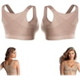 thumbnail image 1 of HSHDLDF 2Pcs Semibras for Older Women Front Closure,Goldies Bra for Seniors Front Closure Back Support, 1 of 7