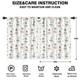 thumbnail image 2 of Blackout Kids Curtains,Ballet Princess Pattern Childrens Insulated Curtains Set Of 2,Bedroom Essentials,Toddler Room Decor 42"x54", 2 of 5