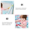 thumbnail image 2 of 8 piezas de aro colgante para cuna de aprendizaje para bebés, aro de tracción manual para cuna de niños pequeños, 2 of 8
