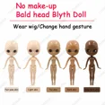 thumbnail image 2 of ICY DBS Blyth Doll 19 Joints 1/6 Body 30CM BJD Doll Body No Wig Bald Head No Make-up DIY Make Up Practice Costume Doll Gift, 2 of 3