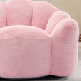 thumbnail image 5 of Modern Adult Pillow Chair with Armrest in Soft Plush, 1 Seat Size, Ideal for Reading, Relaxing in Various Environments, 5 of 11