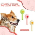 thumbnail image 2 of BESTSKY 2Pcs Cat Brush,One-Button Self-Cleaning Design Dog Brush,Dual Care Function Fine Needle Comb Design Cat Stuff,Pink&White, 2 of 7