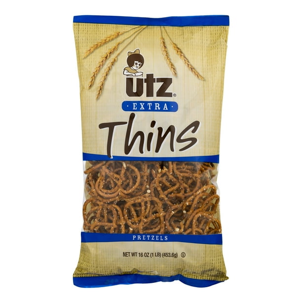 Utz Pretzels, Extra Thins 16 oz.