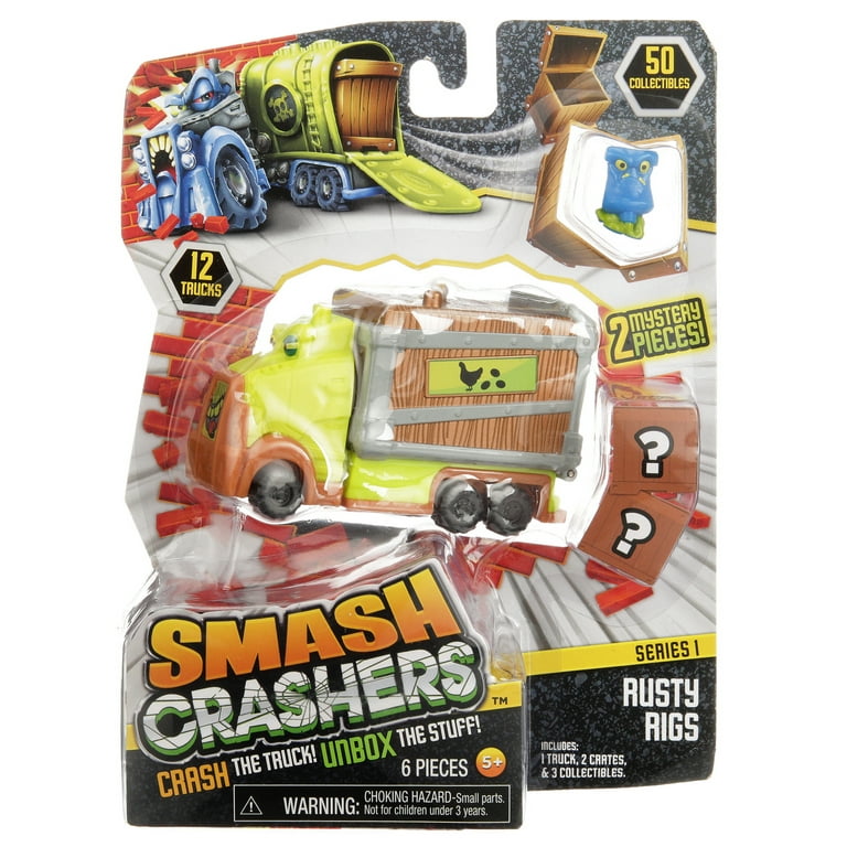 Smash Crashers 3Pk - Brown Mailer : : Toys