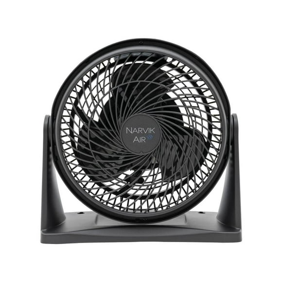 Narvik Ventilador de 9 pulgadas 2 en 1: Piso y Pared 33 watts Silencioso con Aspas Plásticas, Modelo NA2009