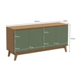thumbnail image 3 of Aparador Canela/Verde Kappesberg 156 cm 4 Puertas, 3 of 9