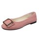 thumbnail image 1 of Mujeres Zapatos de Mochilas para el Trabajo Deslizamiento Plano con Hebilla Decorativa, Zapatos de Trabajo Informales Mujeres Dulces de Color Primavera de Tamaño Grande, 1 of 3