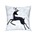 thumbnail image 1 of Coussin décoratif Holiday Jumping Deer Cushion, 1 of 2