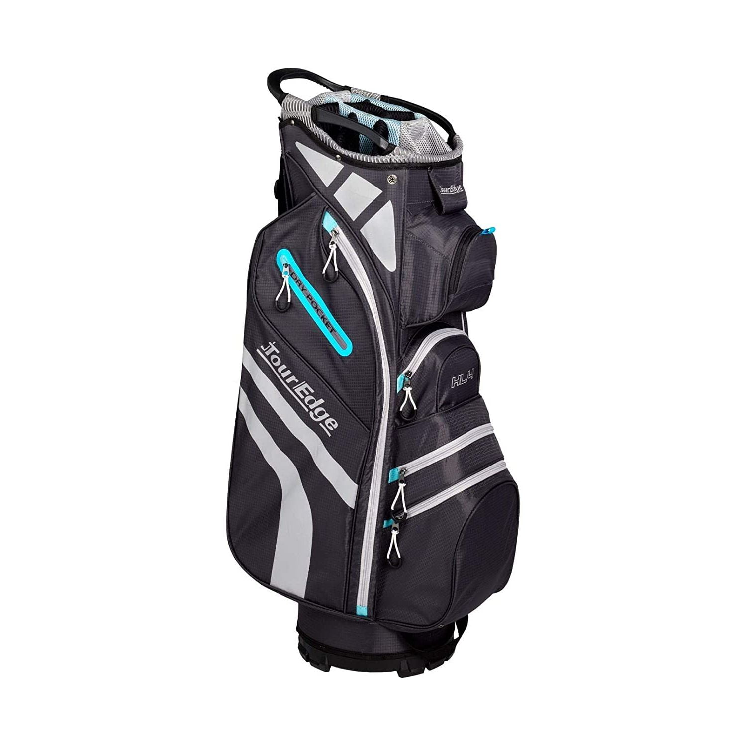 Tour Edge Hot Launch HL4 Ladies Golf Cart BagSilver Blue Black