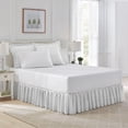 thumbnail image 1 of Faldón para Cama Laura Ashley Home Algodón con Volantes Full Gris, 1 of 4