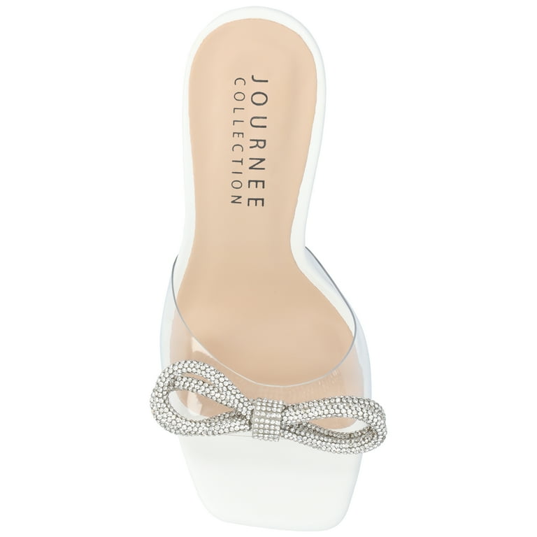 Journee Womens Fenella High Heel Open Toe Evening Dress Sandals