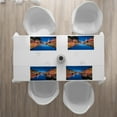 thumbnail image 3 of Ambesonne Urban Place Mats Set of 4, Nyhavn Canal Copenhagen, Standard Size, Multicolor, 3 of 4