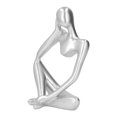 thumbnail image 4 of Thinker Statue, Resin Thinker Statue Flat Bottom Crafts Decoration For Home For Desktop ANGGREK Otros, 4 of 8