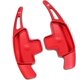 thumbnail image 1 of Extensión de balancín de cambio de marchas para volante de aleación de aluminio, decoración de balancín de cambio, paquete rojo de 2, 1 of 5