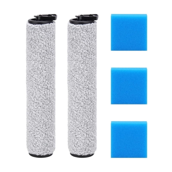 NEW400 Replacement Brush Roller & Foam Filters Kit - Compatible For Eureka NEW400/ NEW400 Gen2 - Sponge And Brush Roller Kit Wet And Dry Vacuum Cleaner Part