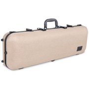 GEWA Bio-A 4/4-1/2 Violin Case Oblong - Beige w/ Music Pocket & Neck Pad