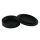 thumbnail image 3 of 2 tapas traseras metálicas plateadas y negras para lentes de cámara con montura de rosca M39 de 39 mm., 3 of 5