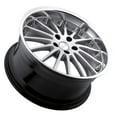 thumbnail image 2 of Coventry Whitley 20X10 5X108 45Et 73.8Cb Hyper Silver W/ Mirror Cut Lip Wheel, 2 of 3