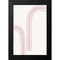 thumbnail image 2 of York, Leah 11x14 Black Modern Framed Museum Art Print Titled - Rainbow Blush II, 2 of 5