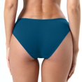 thumbnail image 4 of Compression Underwear Women,Women's Low Waist Breatheable Briefs Solid Color Cotton Crotch Underwear Panties,Plus Size Wnderwear for Women(Size:S), 4 of 5