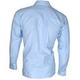 thumbnail image 2 of Guayabera Manga LARGA KALIDO SHOP Modelo KAL12 BORDADA Azul 36(CH), 2 of 10