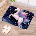 thumbnail image 5 of Unicorn Machine Washable, Non-Slip Polyester Floor Rug | Indoor Floor Mats for Chair Mat, 5 of 6