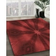 thumbnail image 3 of Ahgly Company Machine Washable Indoor Rectangle Transitional Crimson Red Area Rugs, 2' x 3', 3 of 7