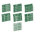 thumbnail image 4 of STIFFIE Uniline Racing Green 3" Alpha-Numeric Identification Custom Kit Registration Numbers & Letters Marine Stickers Decals for Boats & Personal Watercraft PWC, 4 of 8