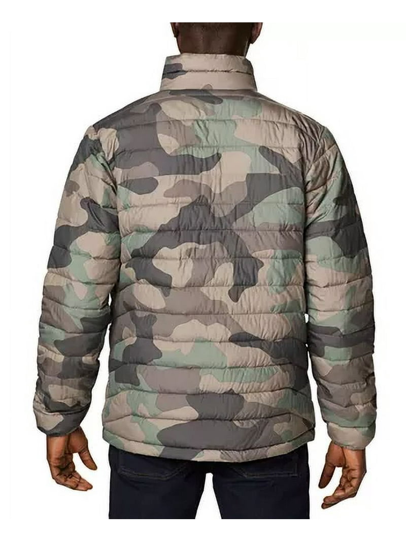 Columbia Men's Powder Lite Jacket, Cypress Mod Camo Print, XX