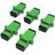 thumbnail image 1 of Adaptador de fibra óptica monomodo SC Cerrxian (SC hembra a SC hembra, APC simplex, acoplador de fibra óptica monomodo, red, Internet), 1 of 5