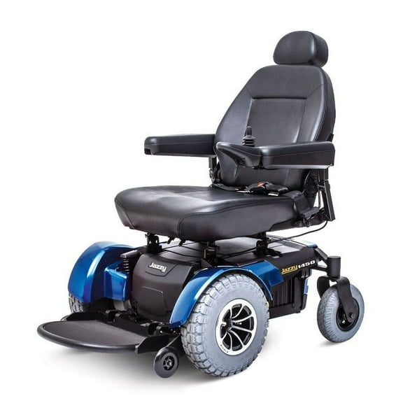Jazzy 1450 by Pride Mobility-Blue